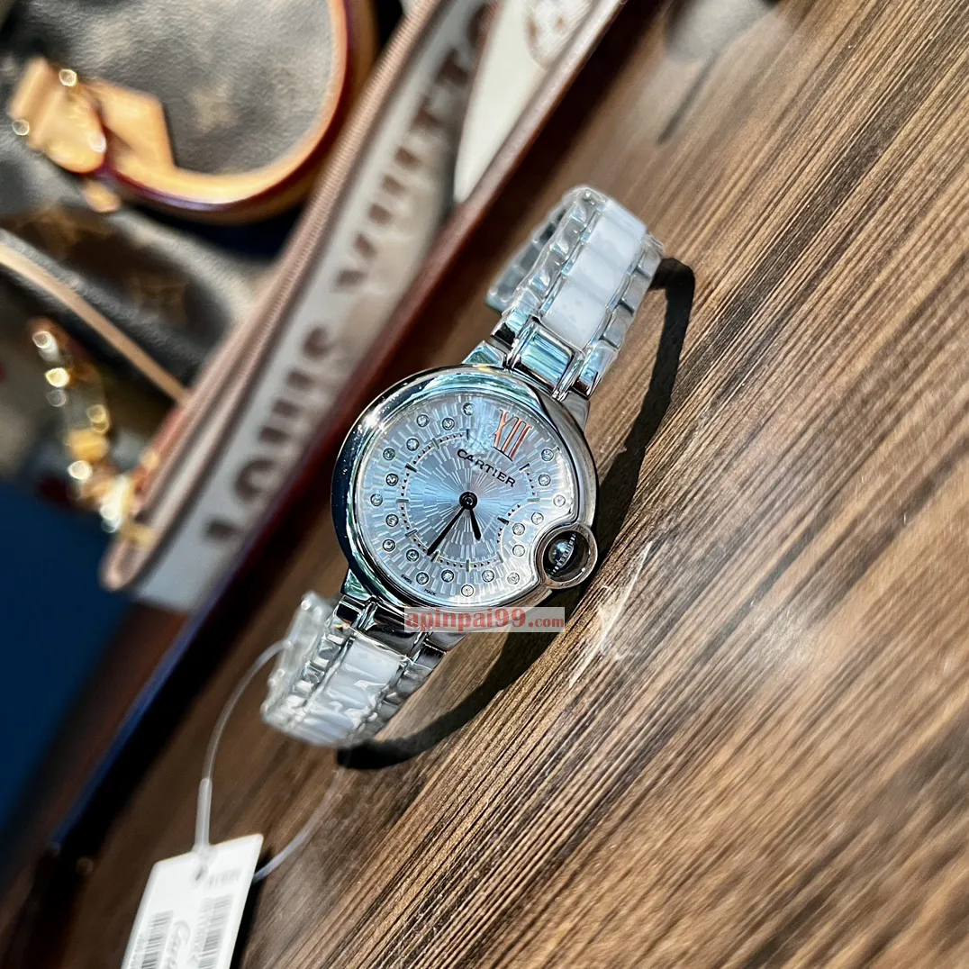 カルティエコピーの新作時計 魚眼ガラス ブルーバルーン WE007821[3]