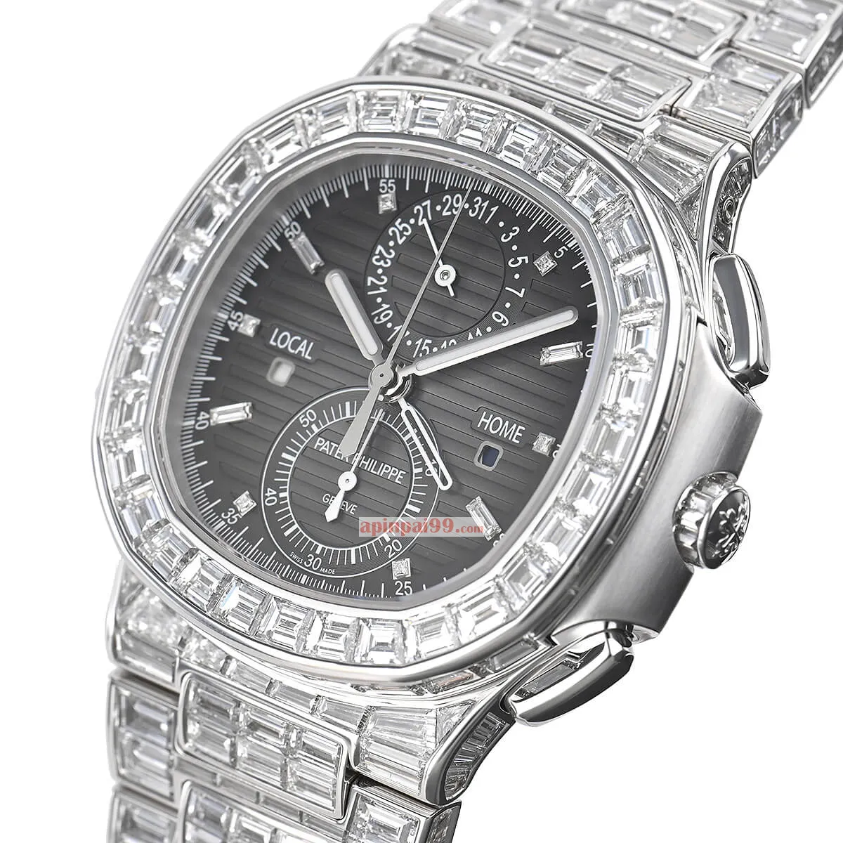 パテックフィリップスーパーコピー時計通販 ノーチラス トラベルタイム 5990/1400G-001