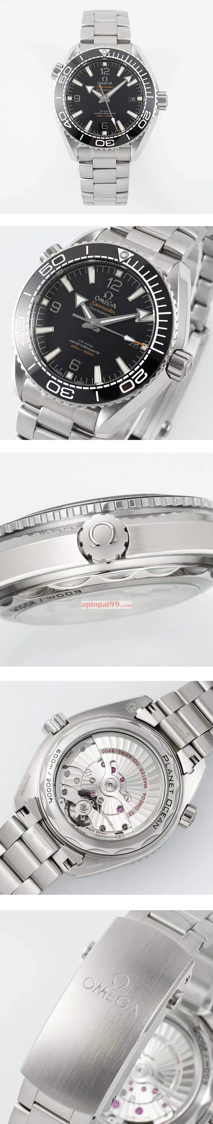 2024高品質オメガコピー シーマスター プラネットオーシャン 600M マスター クロノメーター 215.30.44.21.01.001