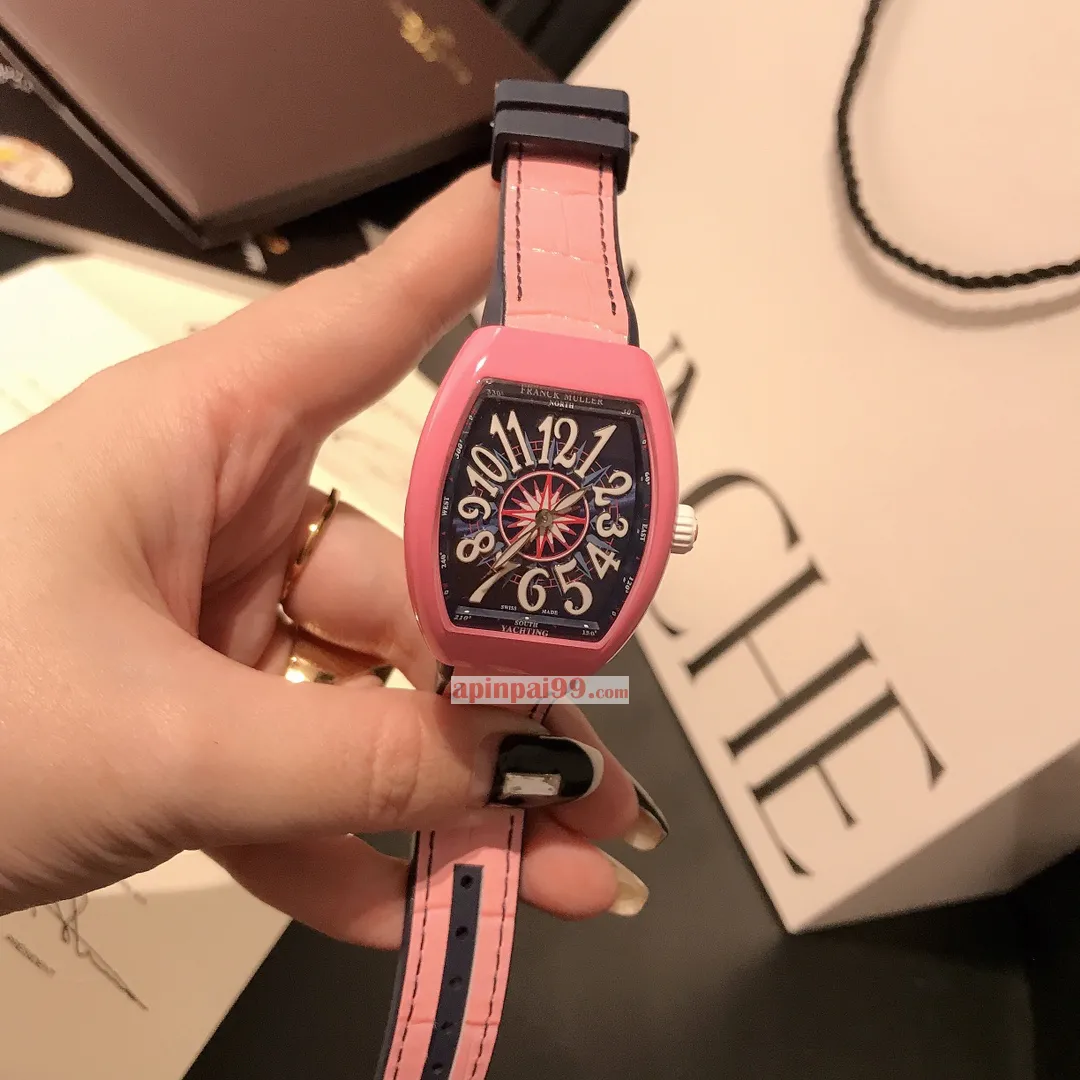 N級品フランクミュラースーパーコピー時計偽物 V32 セラミックグレーズシリーズ M100896[1]