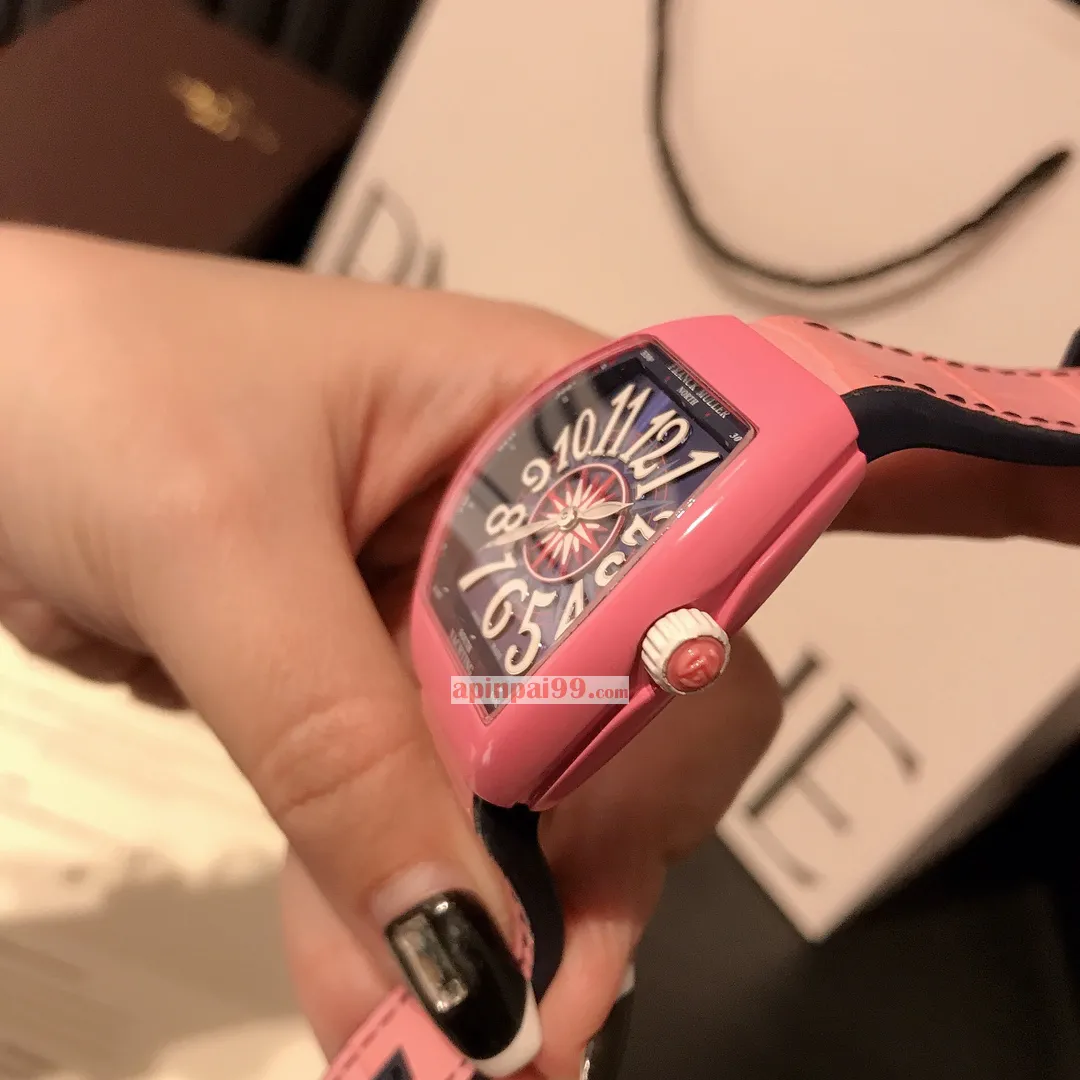 N級品フランクミュラースーパーコピー時計偽物 V32 セラミックグレーズシリーズ M100896[3]