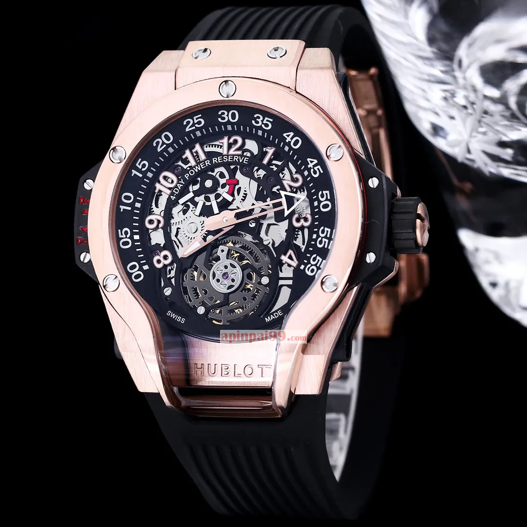 ウブロ時計コピー MP-13 新しいバイアクシャル トゥールビヨンとバイレトログラード表示の複雑機構時計 1456HB103