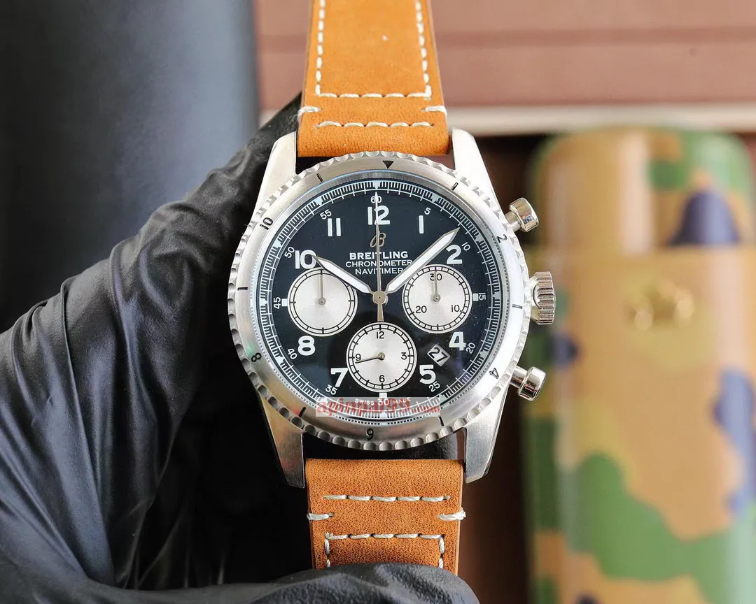 高級通販！ブライトリングコピー ナビタイマー多機能クォーツB229200[8]
