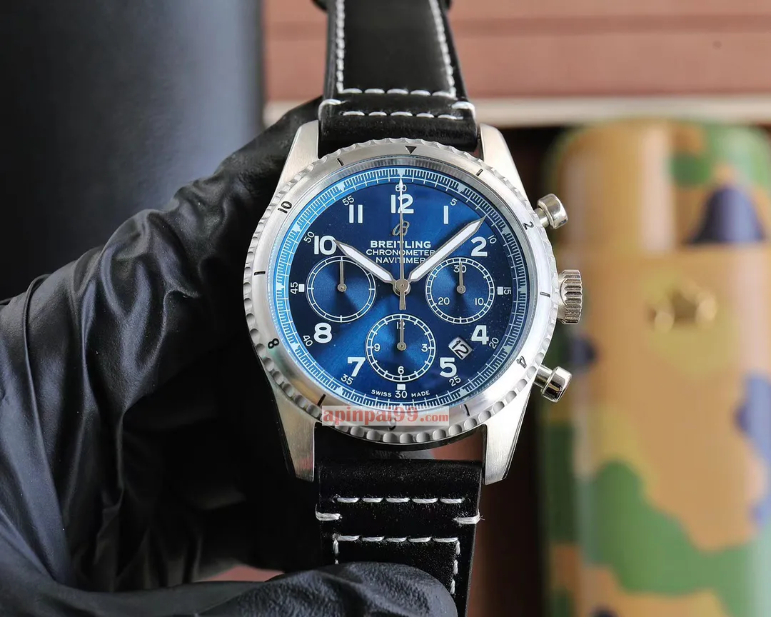 高精密新作ブライトリングナビタイマーB229202 軍用時計ストラップ