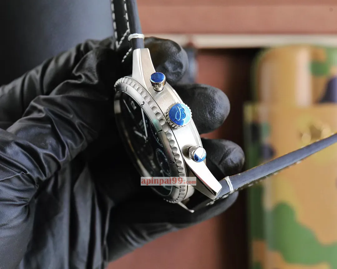 高精密新作ブライトリングナビタイマーB229202 軍用時計ストラップ[2]