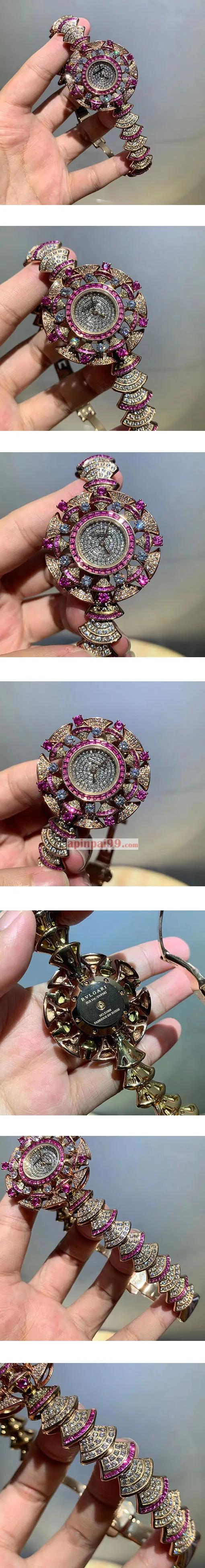 ブルガリコピー最高級新品 DVP39D2GD2GD2RUディーヴァ ドリーム 時計 102562