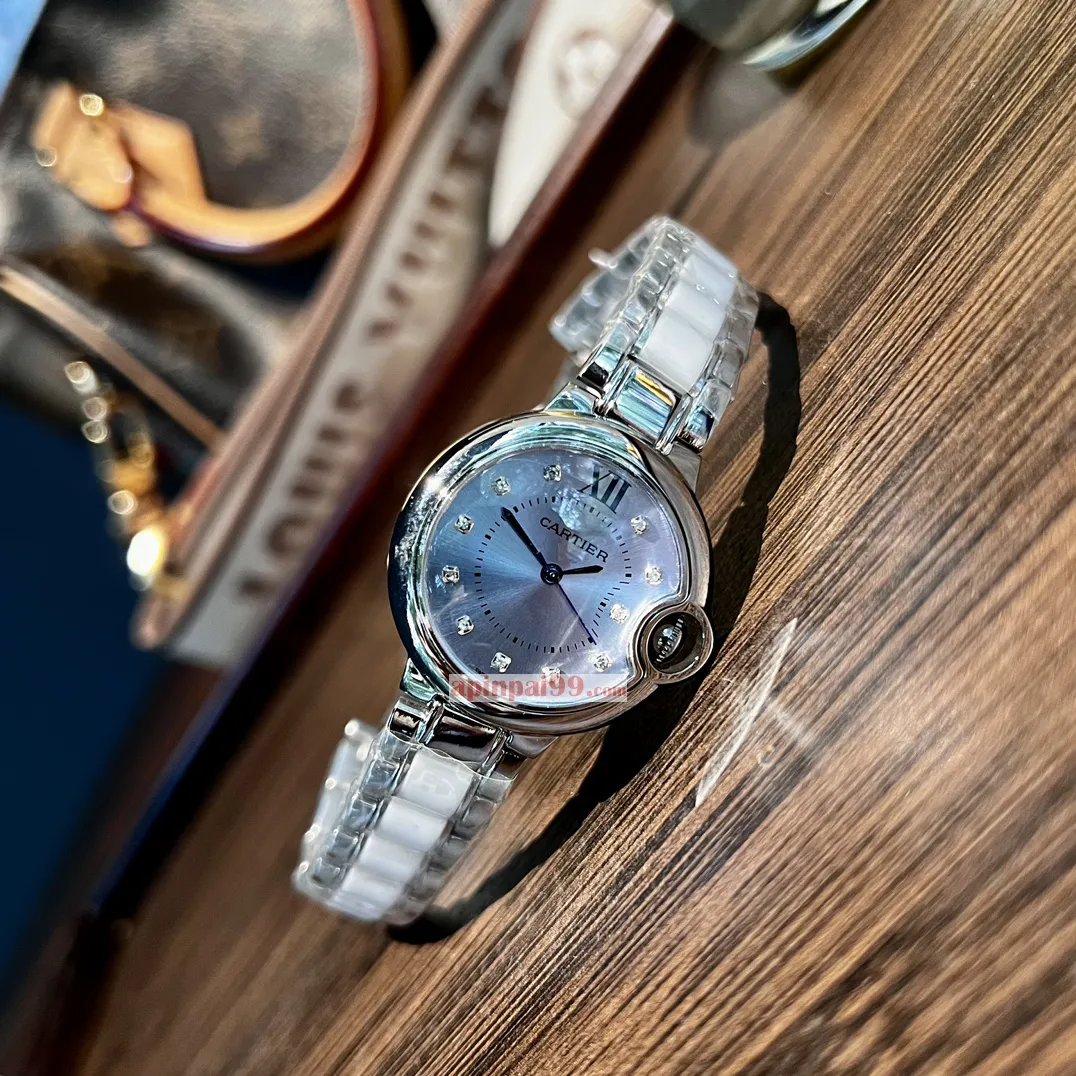 カルティエ女性 クォーツスーパーコピー時計N級品 ブルーバルーン W405860[6]