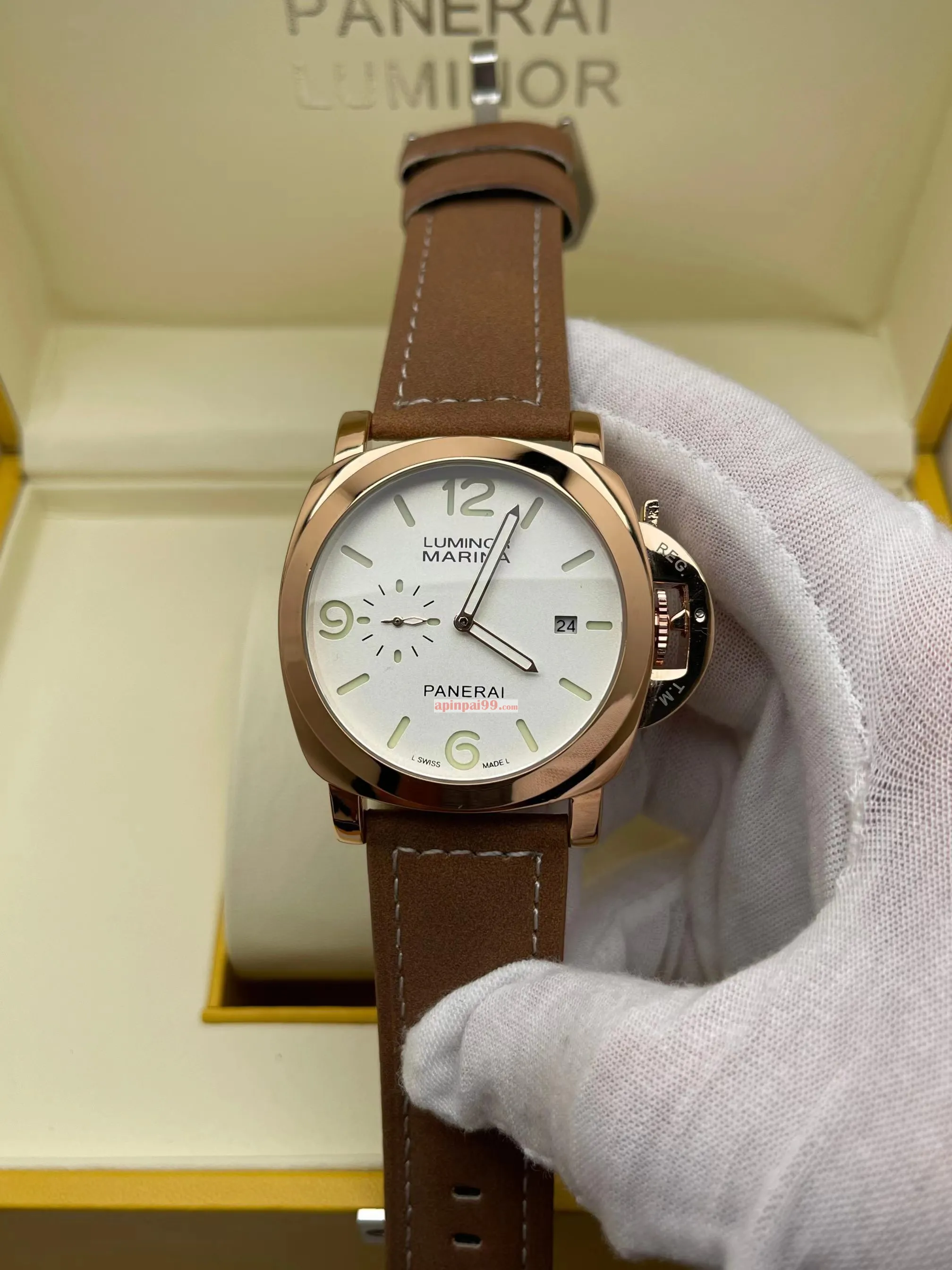 高級パネライ メンズコピー時計 スーパールミナス PAM22053-1[3]