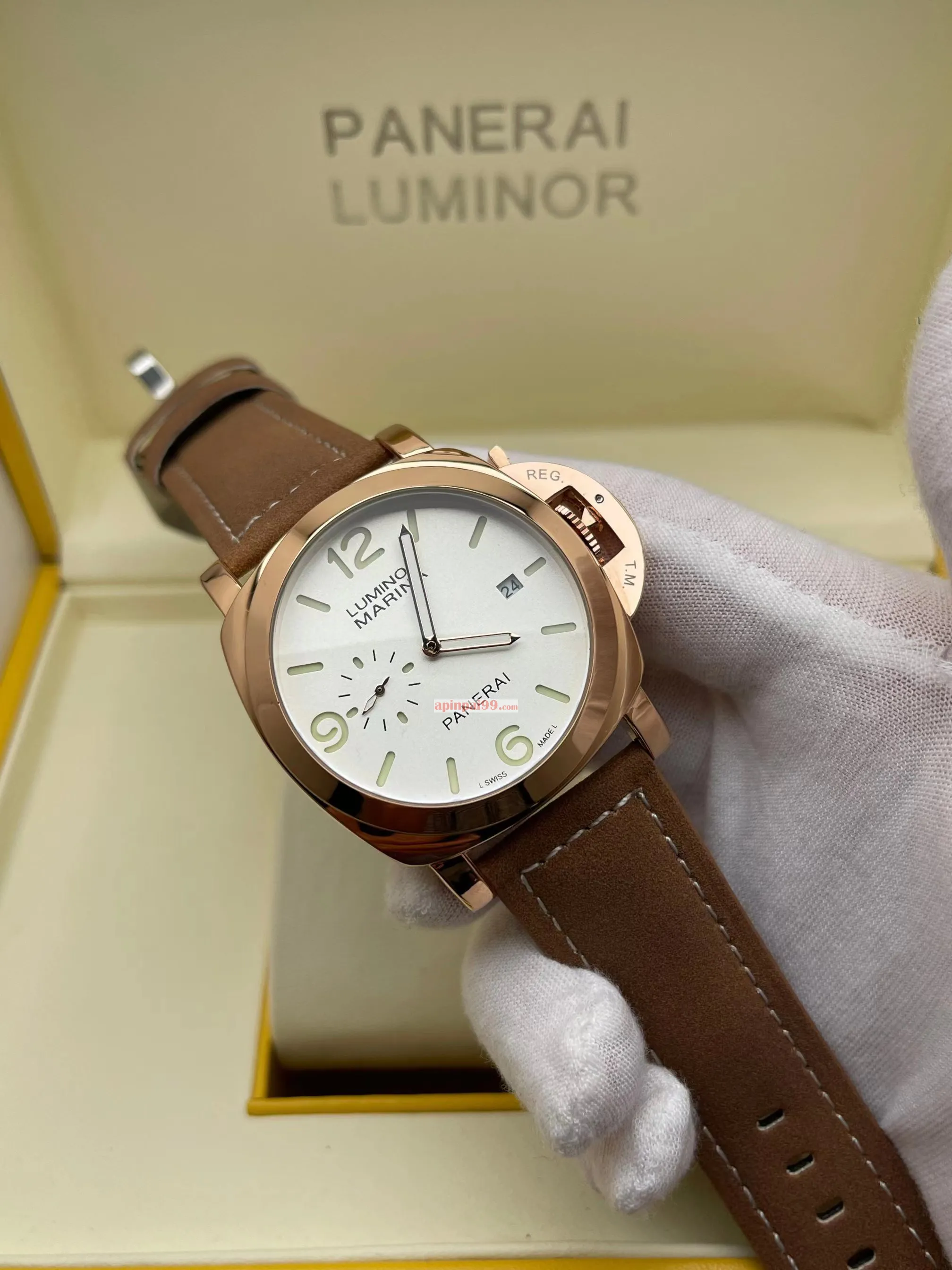 高級パネライ メンズコピー時計 スーパールミナス PAM22053-1[5]