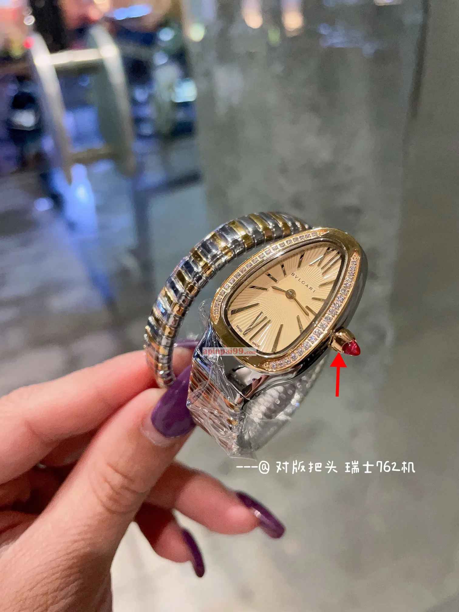 2024最完璧ブルガリ セルペンティ スネーク時計 シリーズ SAP20048[6]