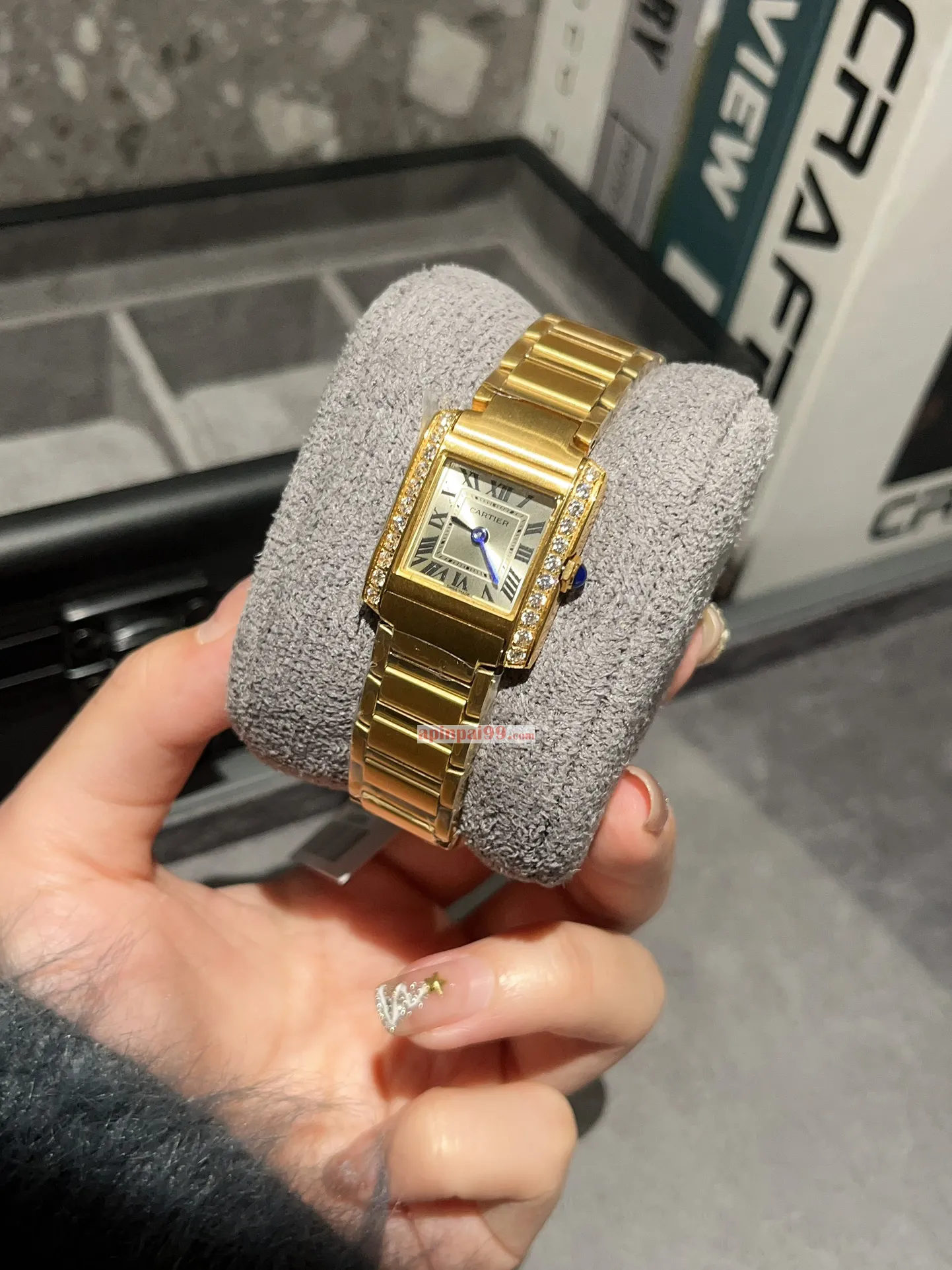 カルティエスーパーコピー新作時計 フレンチタンクシリーズ タンクフランセーズ WS23505[3]