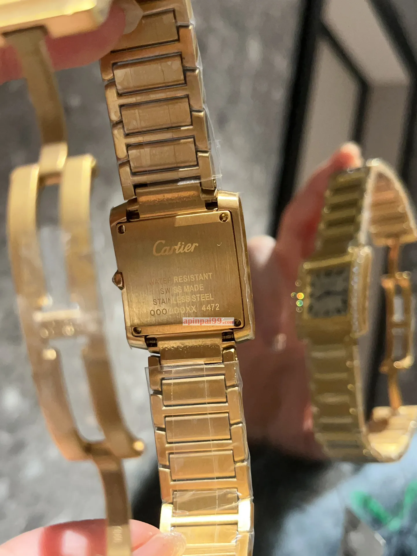 カルティエスーパーコピー新作時計 フレンチタンクシリーズ タンクフランセーズ WS23505[5]