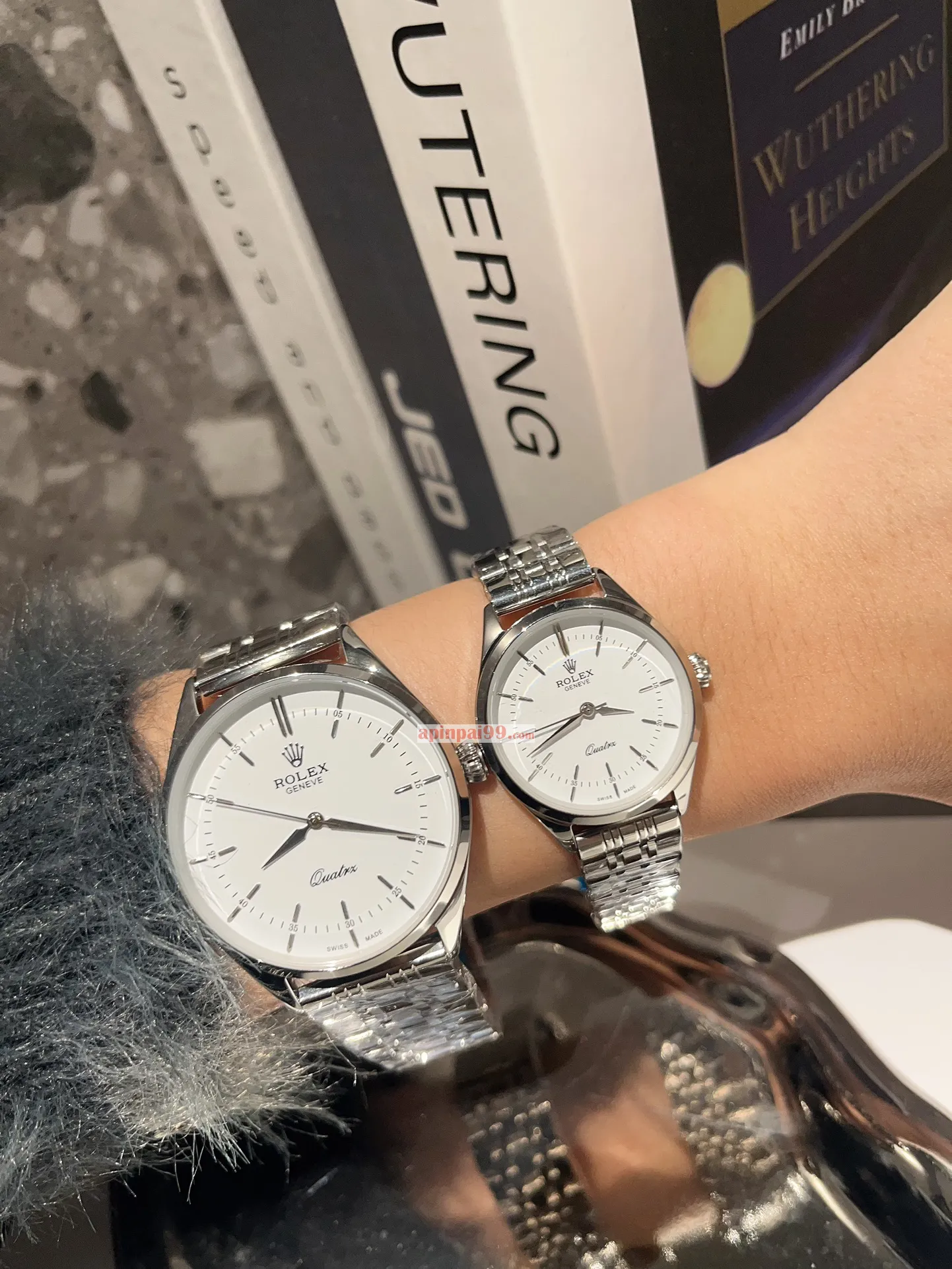 新品ロレックス時計スーパーコピー クォーツ カップル 610089[1]