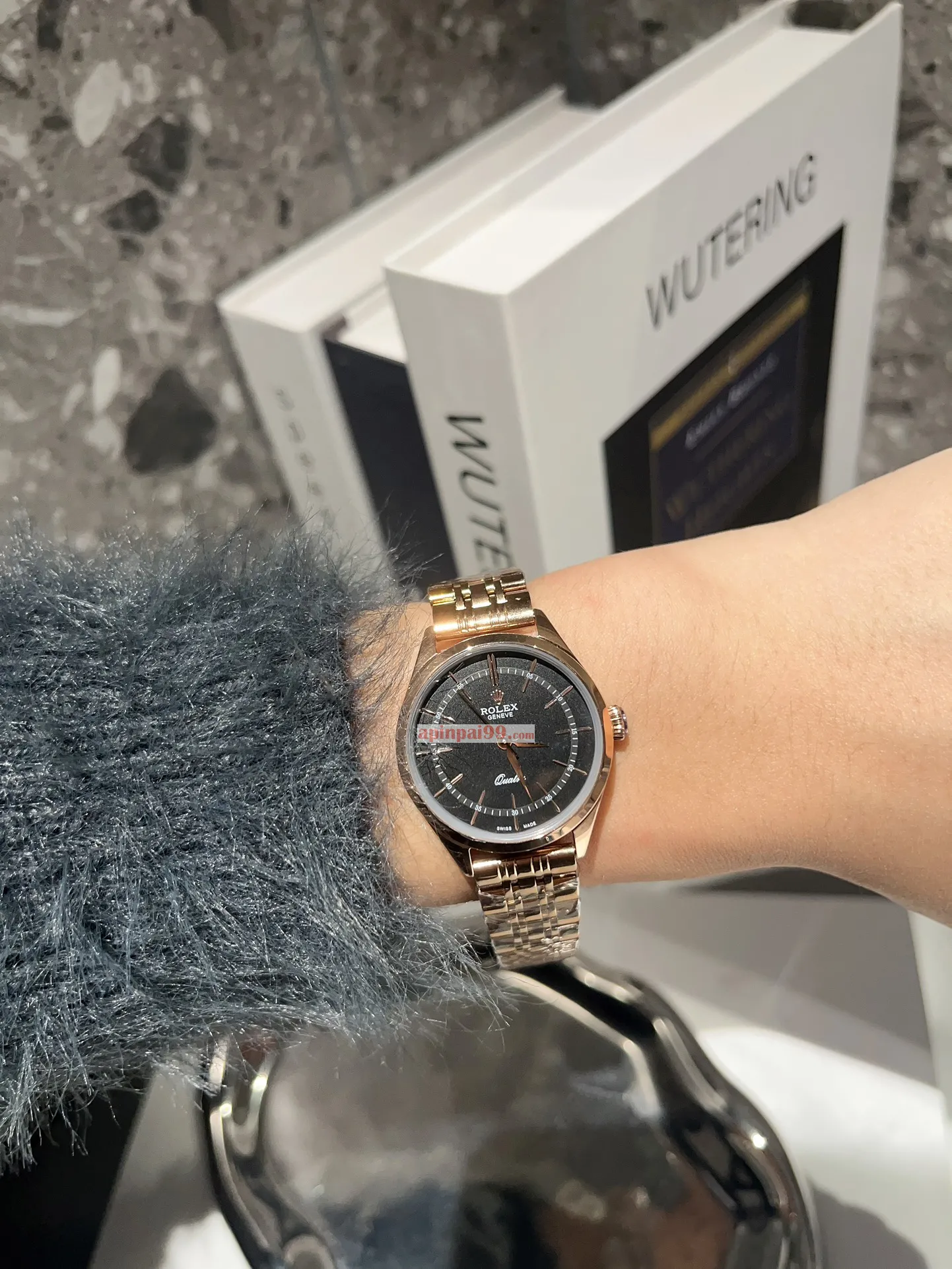 新品ロレックス時計スーパーコピー クォーツ カップル 610089[7]