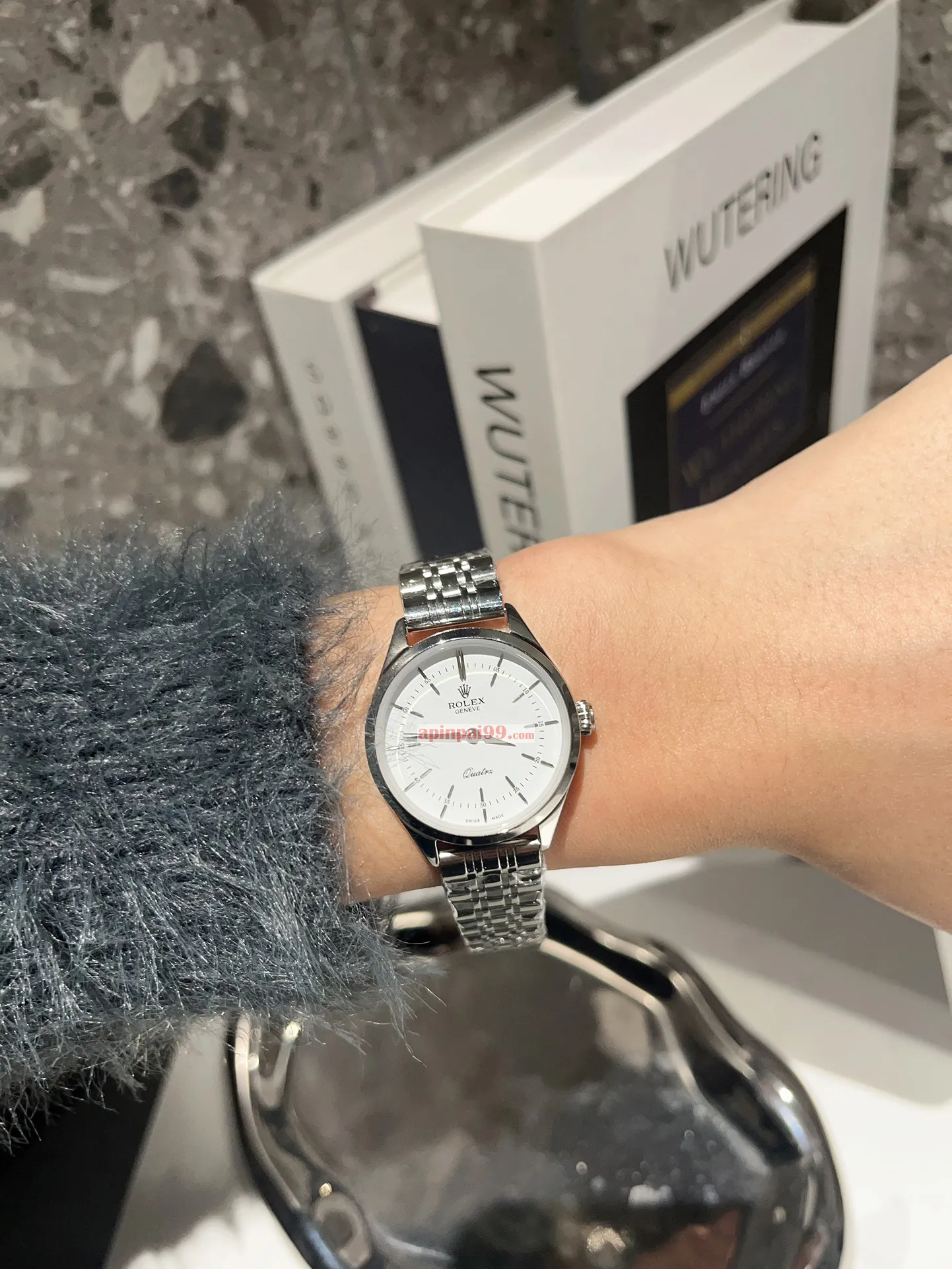 新品ロレックス時計スーパーコピー クォーツ カップル 610089[8]