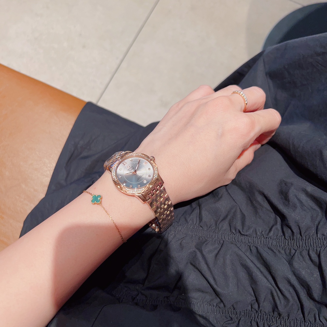 オメガのハイエンド 女性用腕時計n級 サファイアアンチグレアガラス 705.50691[2]