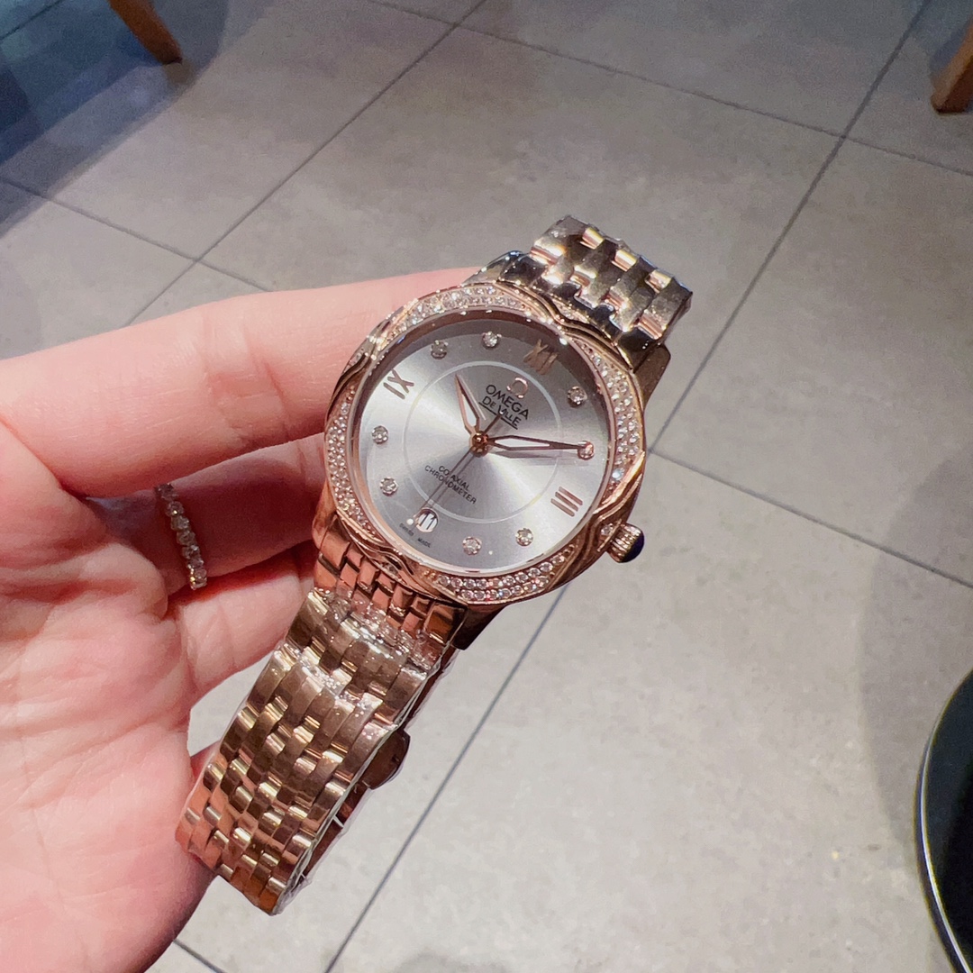 オメガのハイエンド 女性用腕時計n級 サファイアアンチグレアガラス 705.50691[4]
