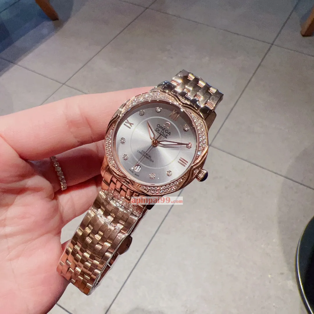 オメガのハイエンド 女性用腕時計n級 サファイアアンチグレアガラス 705.50691[4]