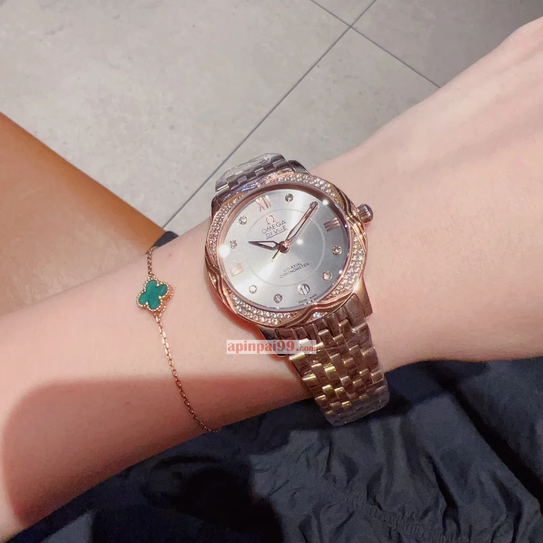 オメガのハイエンド 女性用腕時計n級 サファイアアンチグレアガラス 705.50691[7]