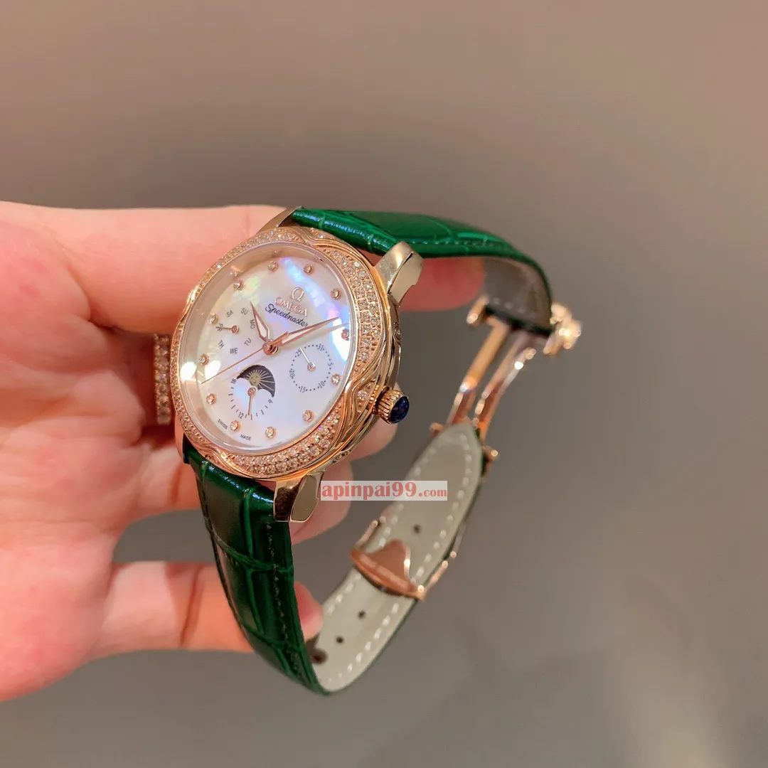 オメガ レディース クォーツ 女性用腕時計コピー新作入荷 44105G5[4]