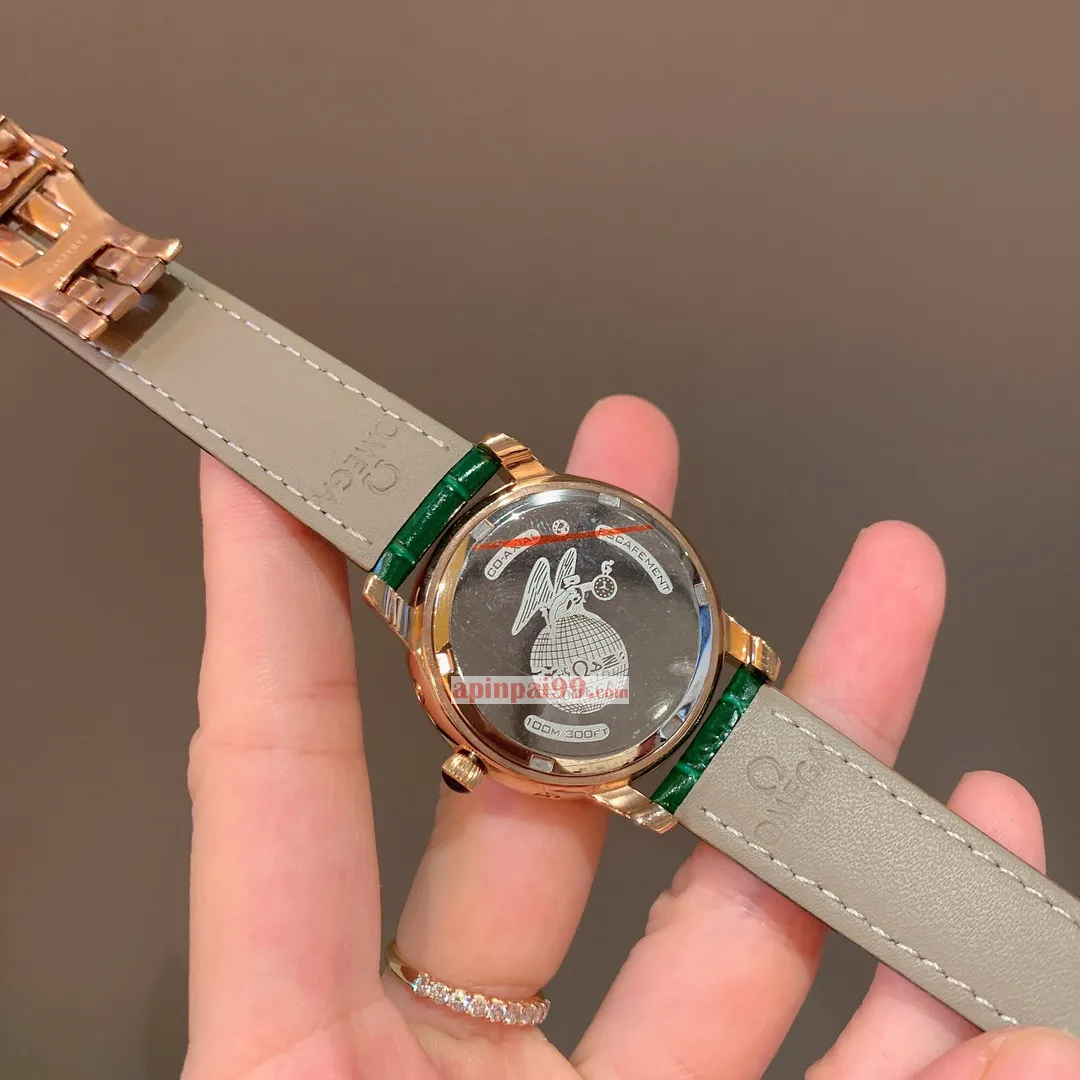 オメガ レディース クォーツ 女性用腕時計コピー新作入荷 44105G5[6]