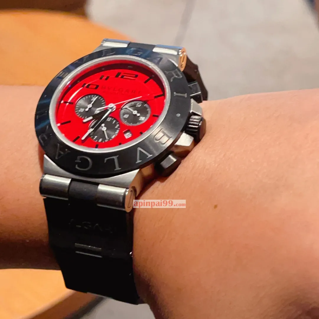 2024新作ブルガリ アルミニウム クロノグラフ時計 BV40059[2]