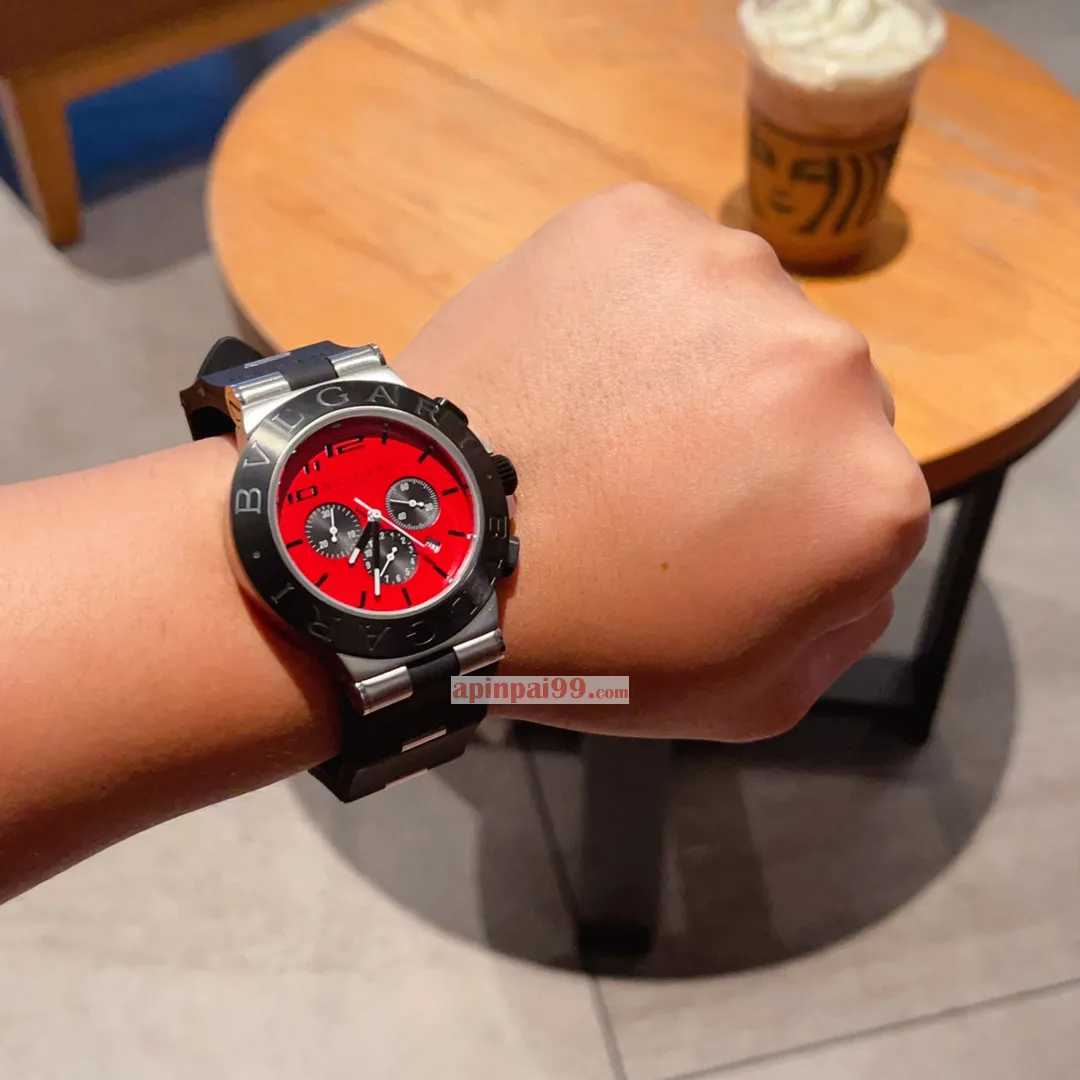 2024新作ブルガリ アルミニウム クロノグラフ時計 BV40059[6]