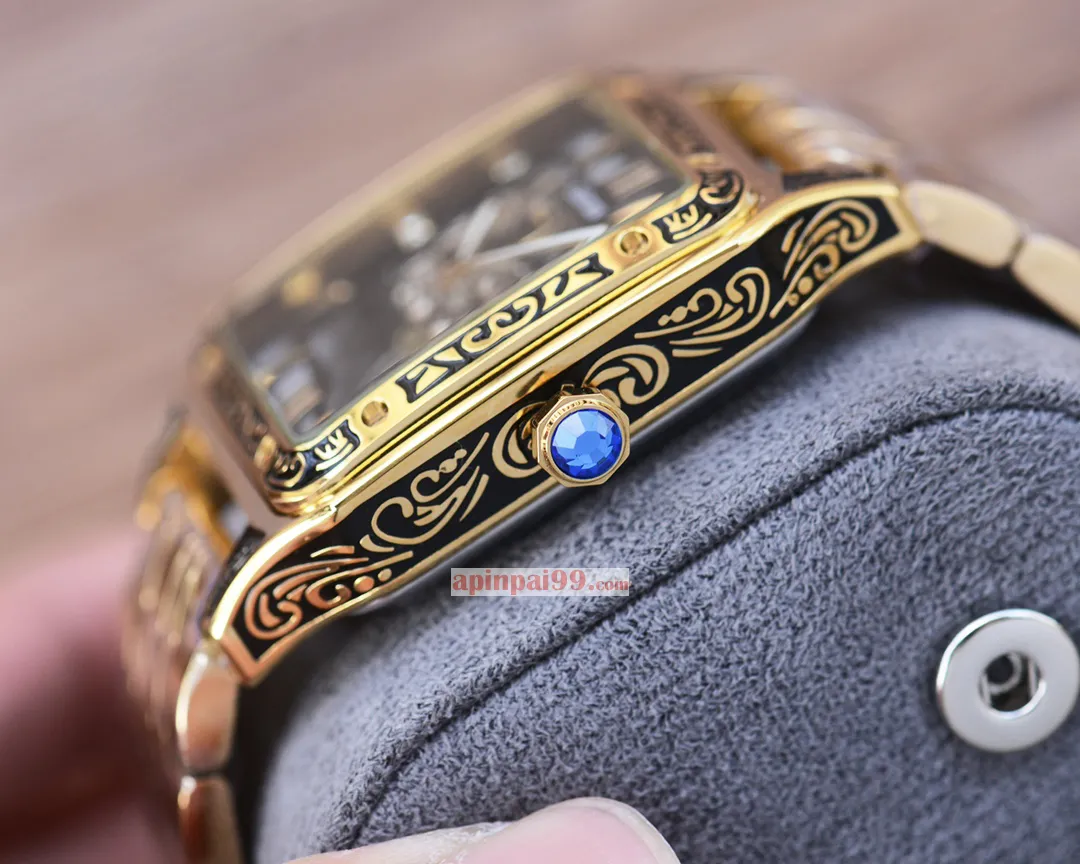 カルティエ スクエアスケルトンメンズ腕時計 W561036[7]