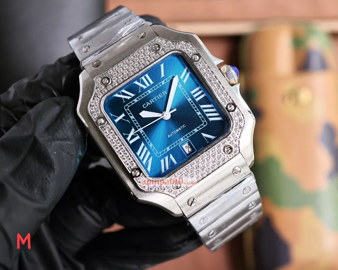 カルティエ Cartier サントス用 2コマ カルティエ】 Climbing to the top, hand in hand with