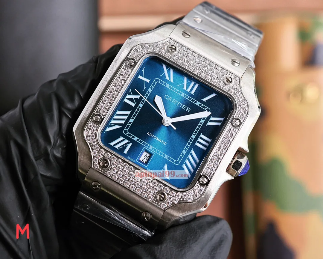 新款カルティエ時計コピー サントス機械式ムーブメント シリーズ W78105[2]