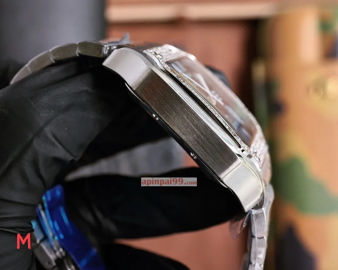 新款カルティエ時計コピー サントス機械式ムーブメント シリーズ W78105[5]