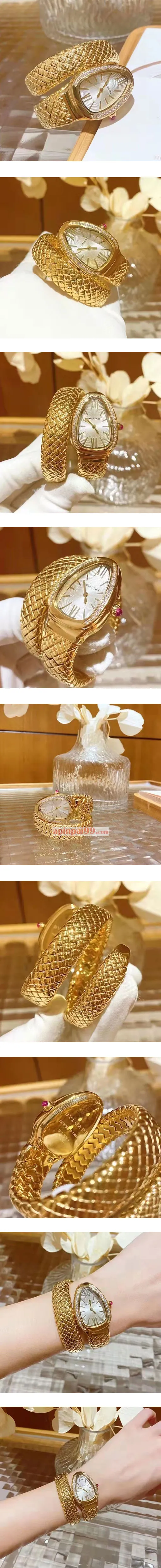 2024新品ブルガリコピー時計 セルペンティ スピガ 103250