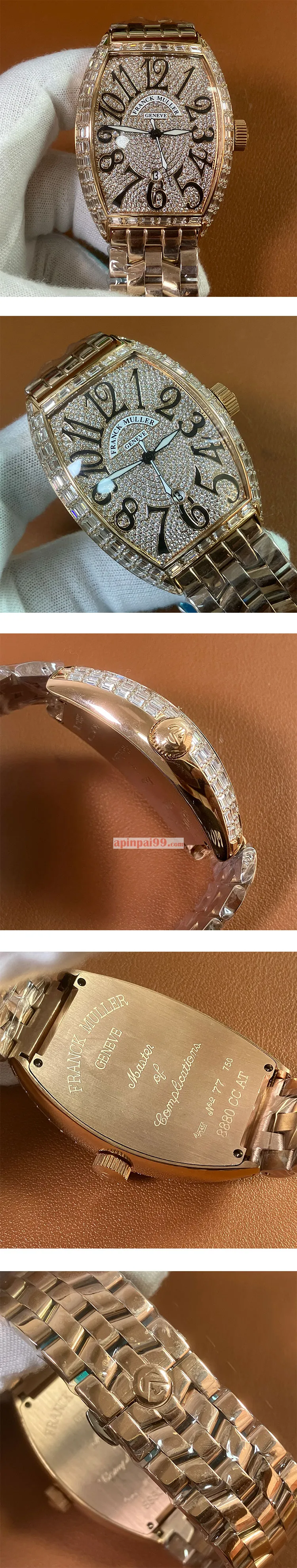 新款満天の星フランクミュラーコピー時計 トノーカーベックス 003739