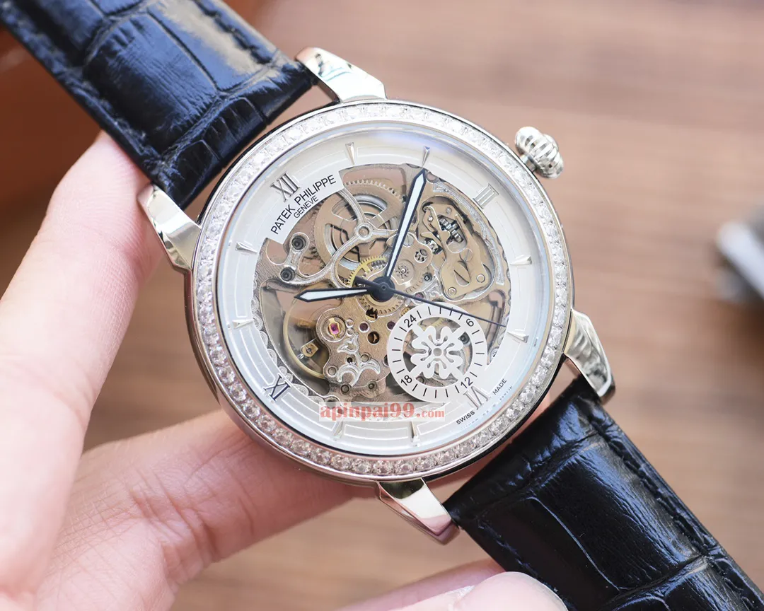 最新のパテックフィリップコピー時計 スケルトンメンズ 560200[2]