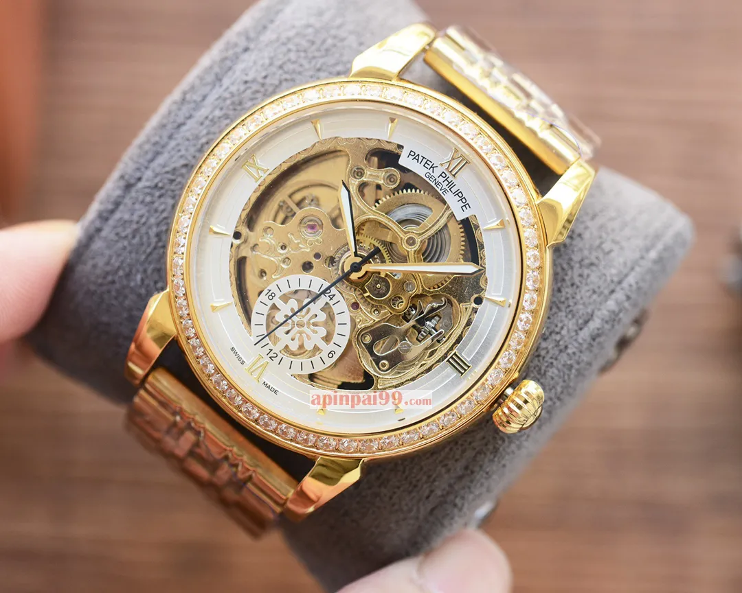 最新のパテックフィリップコピー時計 スケルトンメンズ 560200[5]