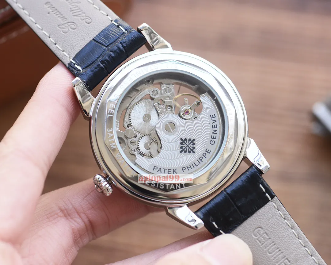 最新のパテックフィリップコピー時計 スケルトンメンズ 560200[8]