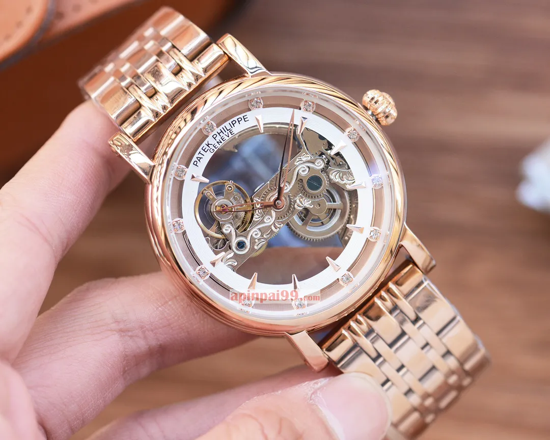 高級パテックフィリップスーパーコピー スケルトンメンズ腕時計 961230[3]