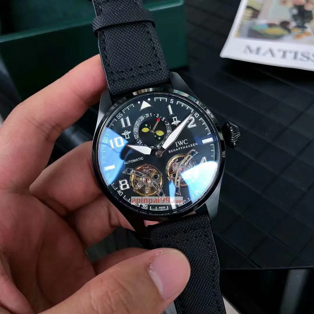 IWC ダブルフライング トゥールビヨンムーンフェイズスーパーコピー時計 IW56268[6]