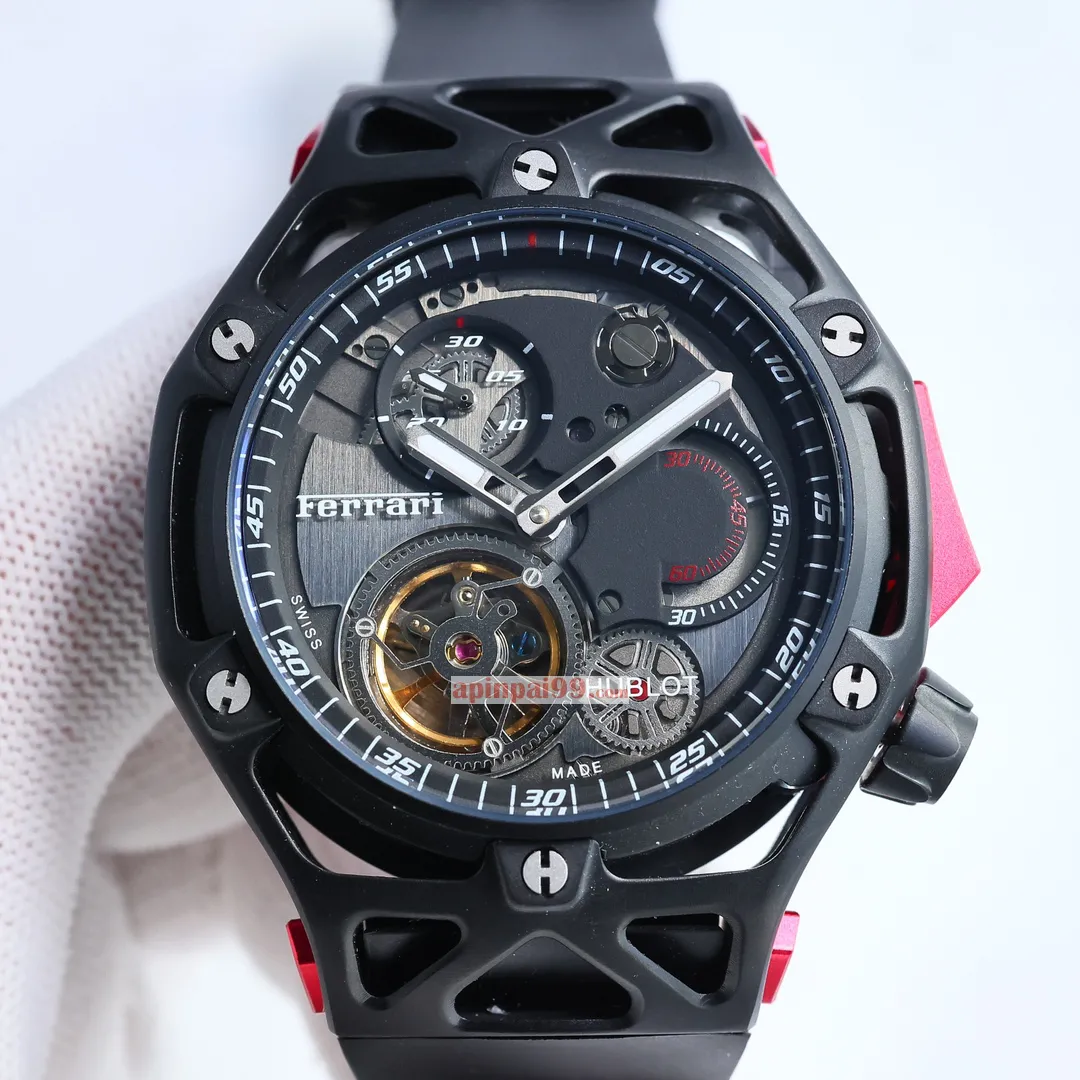最新のウブロフェラーリ メンズ多機能機械式スーパーコピー時計 HB45023[1]