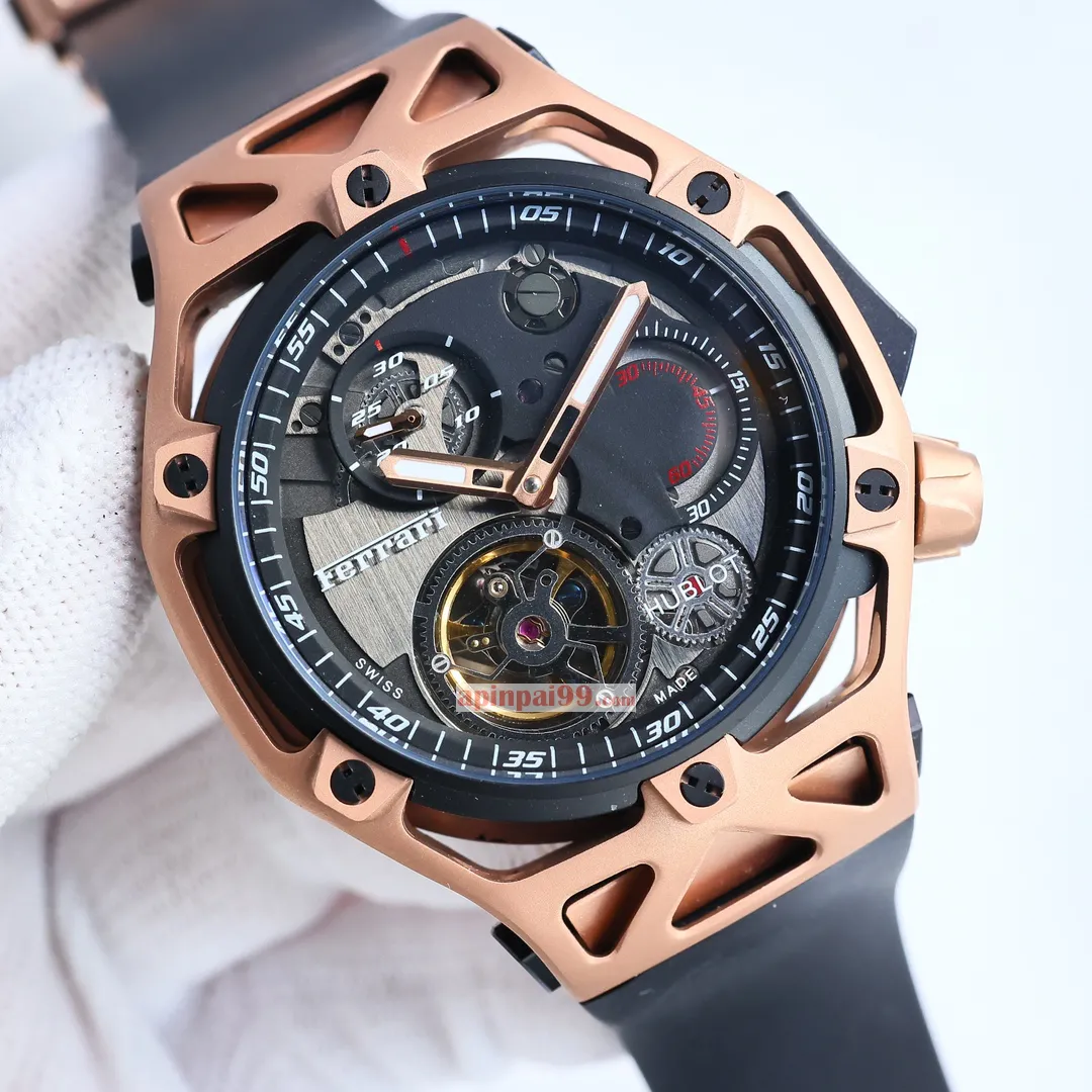 高級時計ウブロコピーフェラーリ メンズ多機能機械式 HB45024[2]