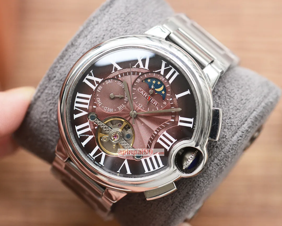 カルティエブルーバルーンコピー新作入荷 メンズ腕時計シリーズ C500163[2]