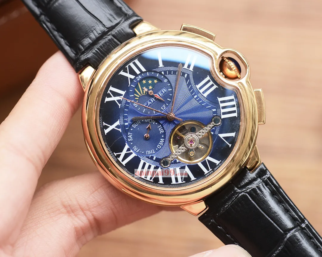 カルティエブルーバルーンコピー新作入荷 メンズ腕時計シリーズ C500163[3]