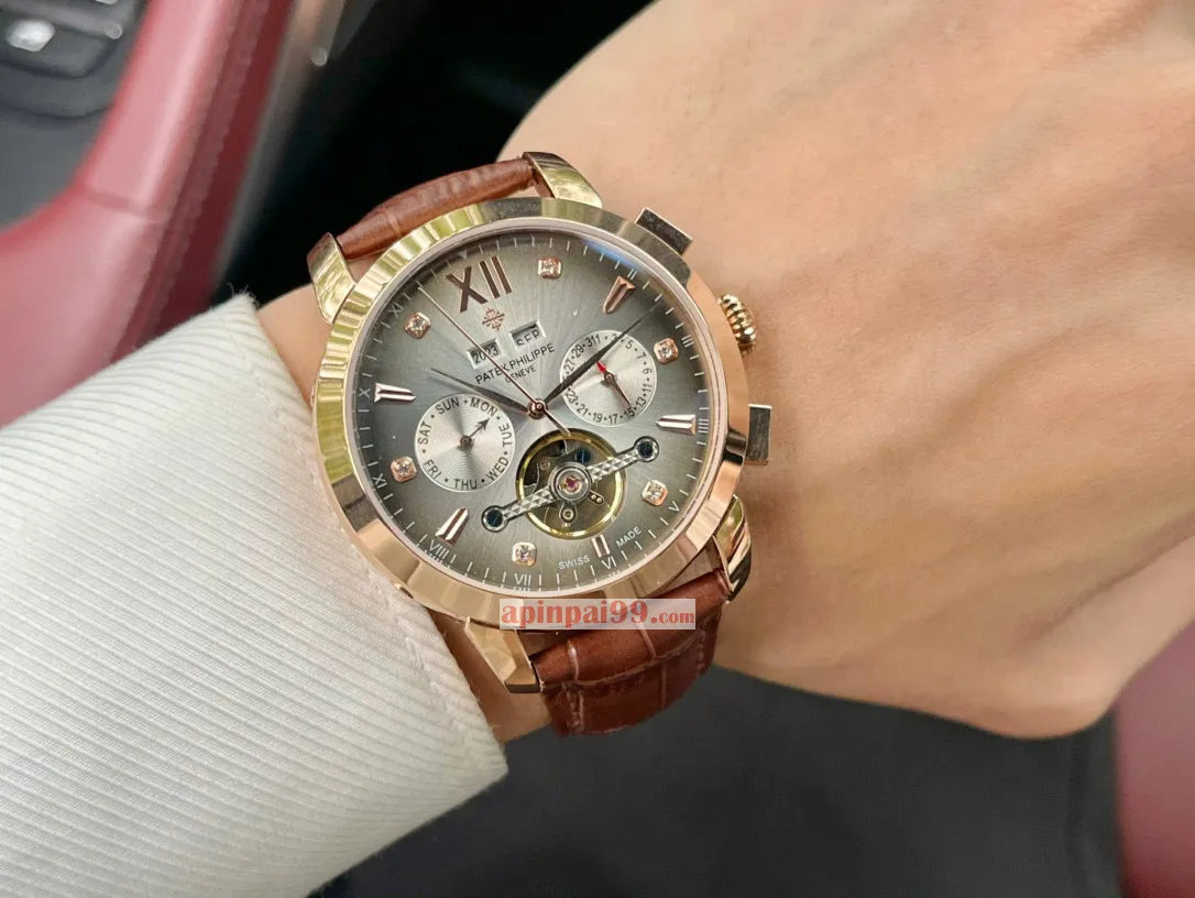 高品質のパテックフィリップ自動機械メンズ腕時計 123078[2]