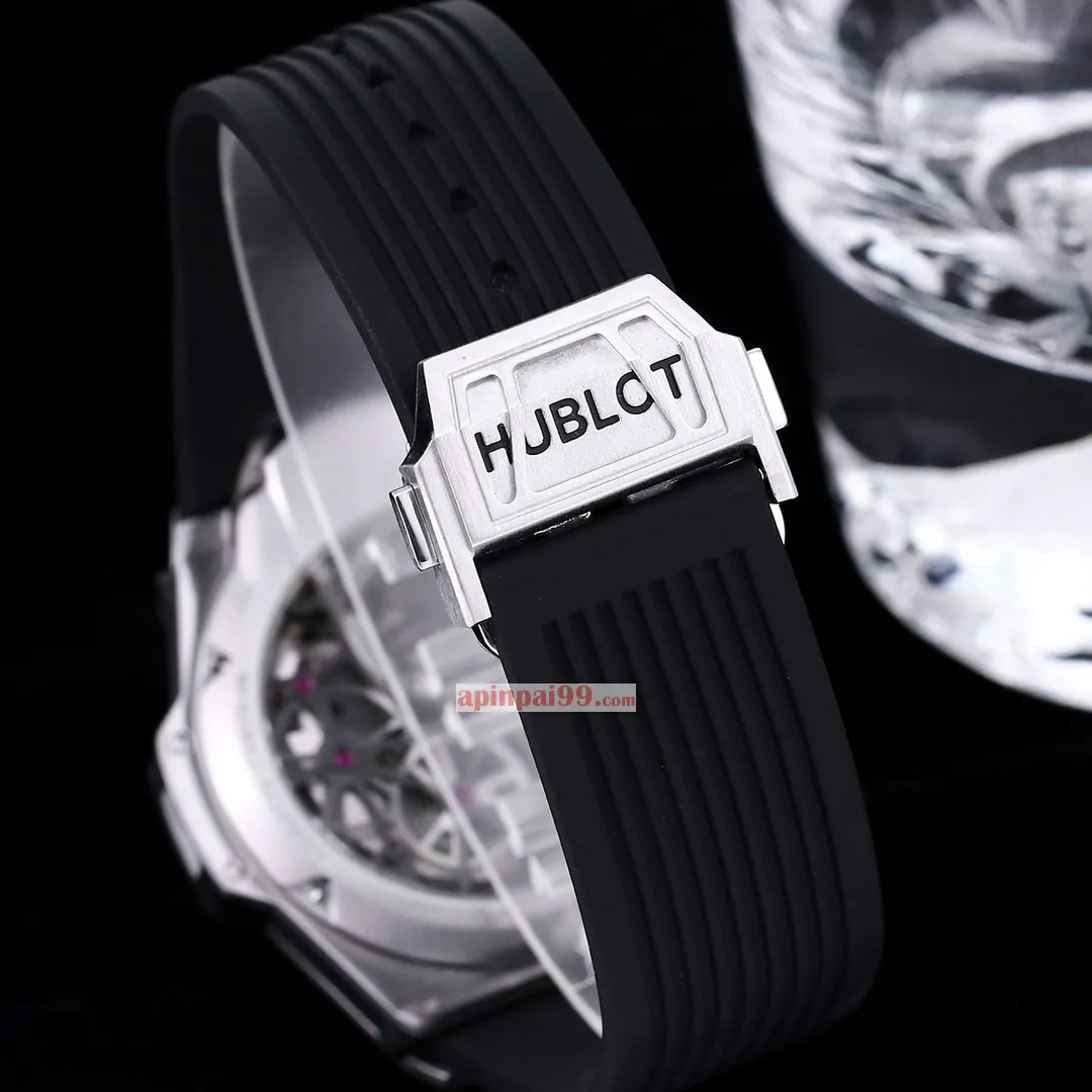 ウブロの新しいバイアクシャル トゥールビヨンとバイレトログラード表示の複雑機構時計コピー 1456HB103-1[8]