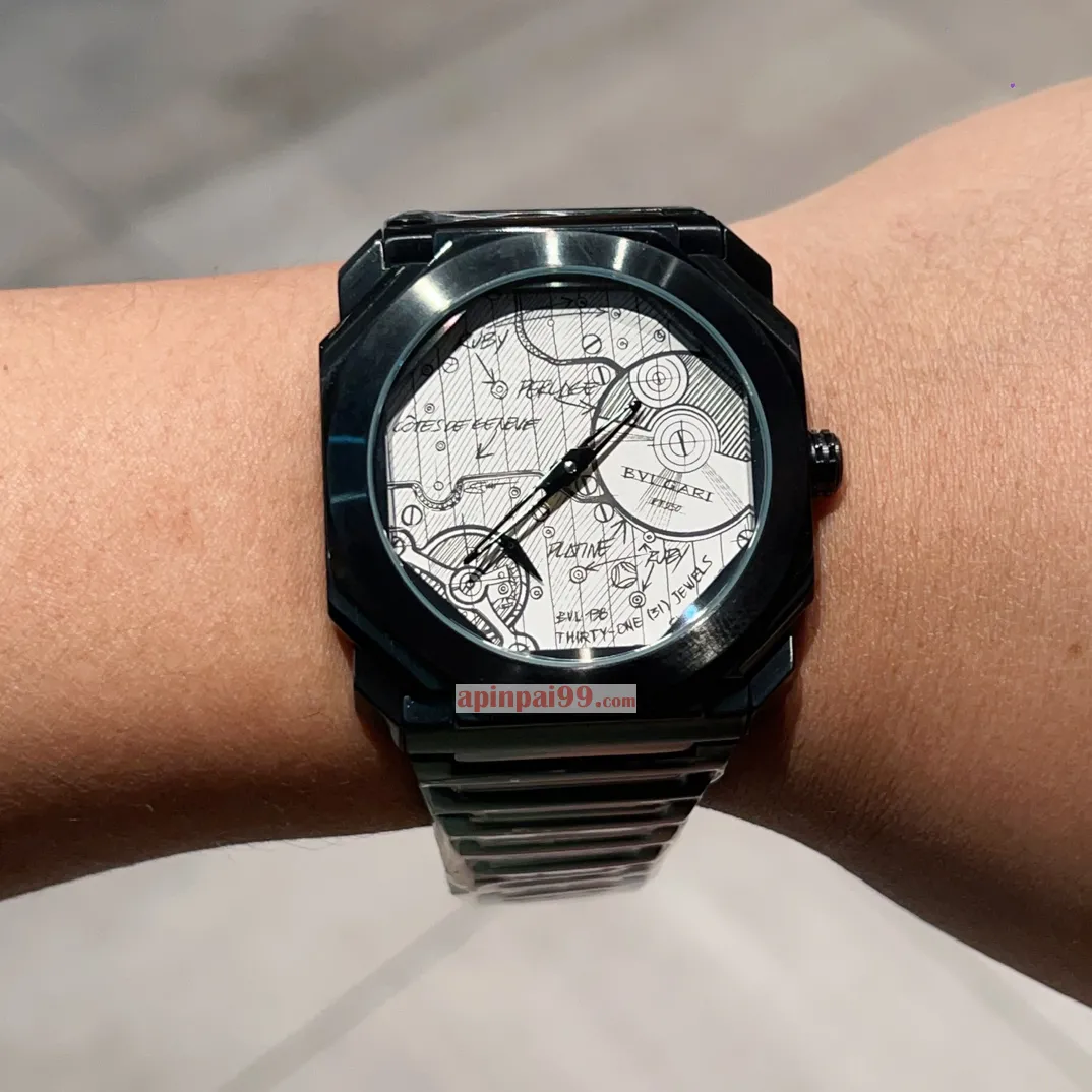 2024新款ブルガリオクトシリーズ フィニッシモ 自動巻き時計 bv56035