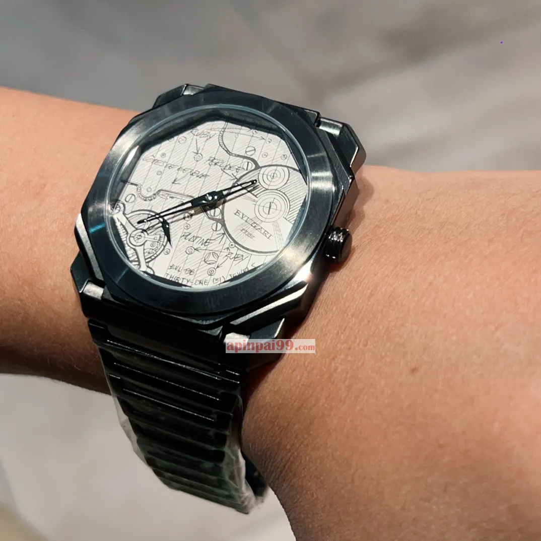 2024新款ブルガリオクトシリーズ フィニッシモ 自動巻き時計 bv56035