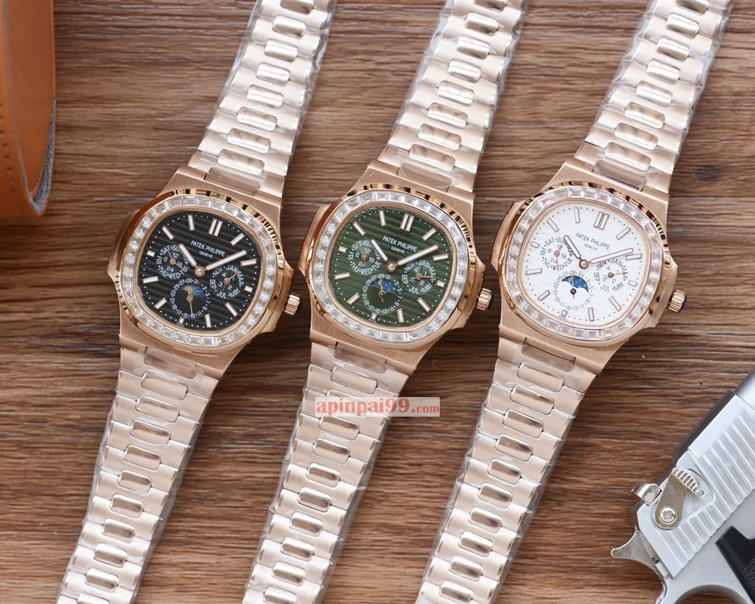 パテックフィリップ ノーチラス多機能メンズスーパーコピーn級腕時計 34513