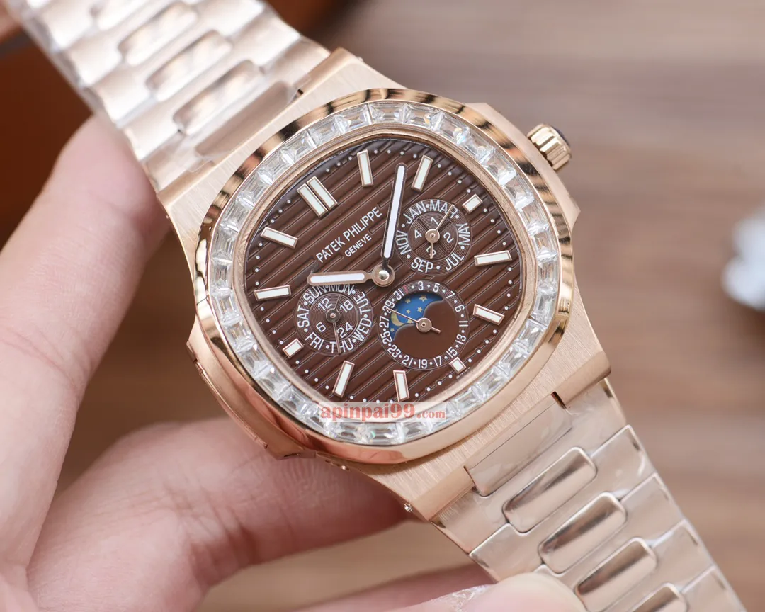 パテックフィリップ ノーチラス多機能メンズスーパーコピーn級腕時計 34513[1]