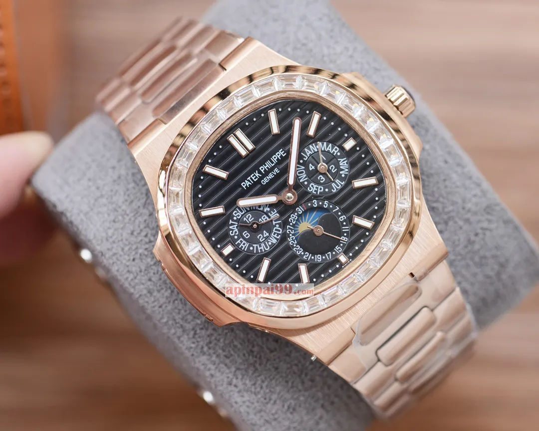 パテックフィリップ ノーチラス多機能メンズスーパーコピーn級腕時計 34513[3]