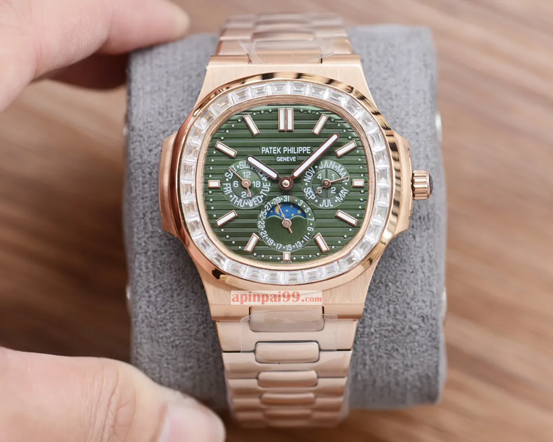 パテックフィリップ ノーチラス多機能メンズスーパーコピーn級腕時計 34513[4]